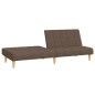 vidaXL Schlafsofa 2-Sitzer Taupe Stoff vidaXL Schlafsofa 2-Sitzer Taupe Stoff