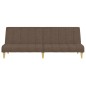 vidaXL Schlafsofa 2-Sitzer Taupe Stoff vidaXL Schlafsofa 2-Sitzer Taupe Stoff