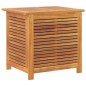 vidaXL Gartenbox mit Lüftungsschlitzen 60x50x56 cm Massivholz Akazie vidaXL Gartenbox mit Lüftungsschlitzen 60x50x56 cm Massivholz Akazie