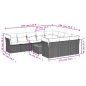 vidaXL 11-tlg. Garten-Sofagarnitur mit Kissen Schwarz Poly Rattan vidaXL 11-tlg. Garten-Sofagarnitur mit Kissen Schwarz Poly Rattan