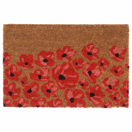 vidaXL Fußmatte Natur 40x60 cm Kokosfaser Getuftet