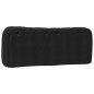 vidaXL Kopfteil-Kissen Schwarz 140 cm Stoff vidaXL Kopfteil-Kissen Schwarz 140 cm Stoff