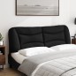 vidaXL Kopfteil-Kissen Schwarz 160 cm Stoff vidaXL Kopfteil-Kissen Schwarz 160 cm Stoff