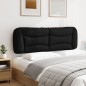 vidaXL Kopfteil-Kissen Schwarz 160 cm Stoff vidaXL Kopfteil-Kissen Schwarz 160 cm Stoff