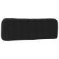 vidaXL Kopfteil-Kissen Schwarz 160 cm Stoff vidaXL Kopfteil-Kissen Schwarz 160 cm Stoff