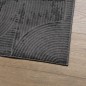 vidaXL Teppich IZA Kurzflor Skandi-Stil Anthrazit 160x230 cm vidaXL Teppich IZA Kurzflor Skandi-Stil Anthrazit 160x230 cm