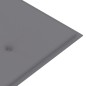 vidaXL Stapelbare Gartenbank mit Auflage 159 cm Massivholz Teak vidaXL Stapelbare Gartenbank mit Auflage 159 cm Massivholz Teak