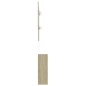 vidaXL Garderobenset Flur Sonoma-Eiche 100x25x76,5 cm Holzwerkstoff vidaXL Garderobenset Flur Sonoma-Eiche 100x25x76,5 cm Holzwerkstoff
