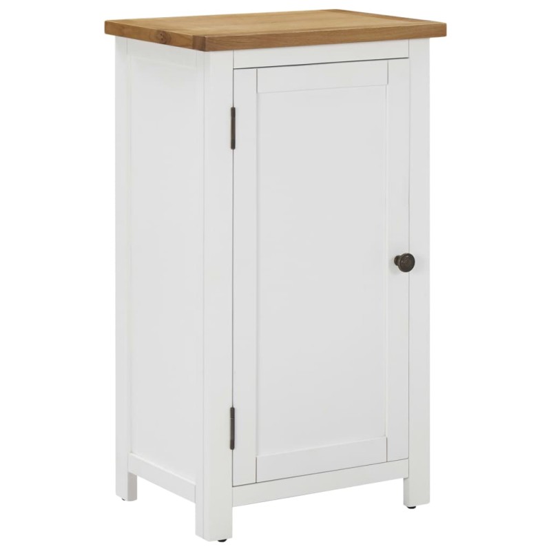 vidaXL Schrank 45x32x85 cm Eiche Massivholz vidaXL Schrank 45x32x85 cm Eiche Massivholz
