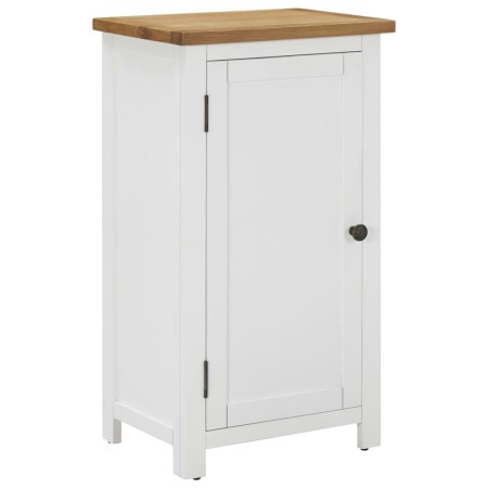 vidaXL Schrank 45x32x85 cm Eiche Massivholz