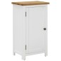 vidaXL Schrank 45x32x85 cm Eiche Massivholz vidaXL Schrank 45x32x85 cm Eiche Massivholz