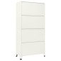 vidaXL Schließfachschrank Grau und Blau 90x40x180 cm Stahl vidaXL Schließfachschrank Grau und Blau 90x40x180 cm Stahl