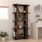 vidaXL Bücherregal/Raumteiler Räuchereiche 80x30x160 cm Holzwerkstoff vidaXL Bücherregal/Raumteiler Räuchereiche 80x30x160 cm Holzwerkstoff