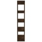 vidaXL Bücherregal/Raumteiler Räuchereiche 80x30x160 cm Holzwerkstoff vidaXL Bücherregal/Raumteiler Räuchereiche 80x30x160 cm Holzwerkstoff