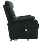 vidaXL Massagesessel mit Aufstehhilfe Dunkelgrau Stoff vidaXL Massagesessel mit Aufstehhilfe Dunkelgrau Stoff
