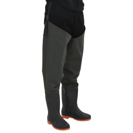 vidaXL Watstiefel Dunkelgrün Gr. 41
