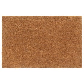 vidaXL Fußmatte Natur 65x100 cm Kokosfaser Getuftet