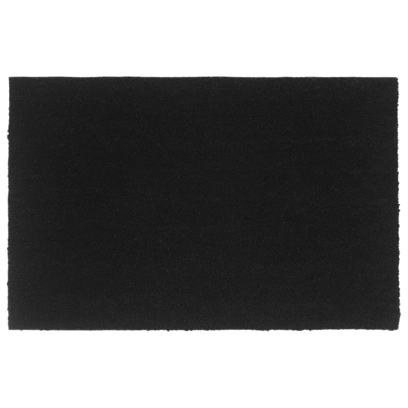 vidaXL Fußmatte Schwarz 65x100 cm Kokosfaser Getuftet vidaXL Fußmatte Schwarz 65x100 cm Kokosfaser Getuftet