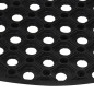 vidaXL Fußmatte Halbrund 45x75 cm Gummi vidaXL Fußmatte Halbrund 45x75 cm Gummi