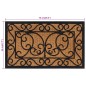 vidaXL Fußmatte Rechteckig 45x75 cm Gummi und Kokosfaser vidaXL Fußmatte Rechteckig 45x75 cm Gummi und Kokosfaser