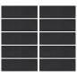 vidaXL Stufenmatten 10 Stk. 25x75 cm Gummi vidaXL Stufenmatten 10 Stk. 25x75 cm Gummi