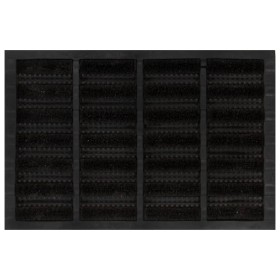 vidaXL Fußmatte Rechteckig 40x60 cm Gummi und Kokosfaser