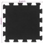 vidaXL Bodenfliesen aus Gummi 4 Stk. Schwarz 16 mm 30x30 cm vidaXL Bodenfliesen aus Gummi 4 Stk. Schwarz 16 mm 30x30 cm