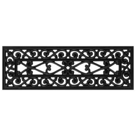 vidaXL Stufenmatten 10 Stk. 25x75 cm Gummi