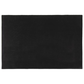 vidaXL Fußmatte Schwarz 60x90 cm Kokosfaser Getuftet