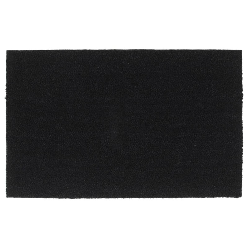 vidaXL Fußmatte Schwarz 50x80 cm Kokosfaser Getuftet vidaXL Fußmatte Schwarz 50x80 cm Kokosfaser Getuftet