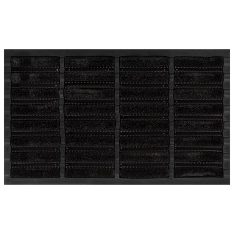 vidaXL Fußmatte Rechteckig 45x75 cm Gummi und Kokosfaser vidaXL Fußmatte Rechteckig 45x75 cm Gummi und Kokosfaser