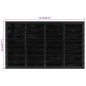 vidaXL Fußmatte Rechteckig 45x75 cm Gummi und Kokosfaser vidaXL Fußmatte Rechteckig 45x75 cm Gummi und Kokosfaser