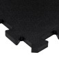 vidaXL Bodenfliesen aus Gummi 9 Stk. Schwarz 16 mm 30x30 cm vidaXL Bodenfliesen aus Gummi 9 Stk. Schwarz 16 mm 30x30 cm