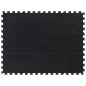 vidaXL Gummi-Bodenfliese Schwarz 12 mm 90x120 cm vidaXL Gummi-Bodenfliese Schwarz 12 mm 90x120 cm