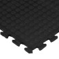 vidaXL Gummi-Bodenfliese Schwarz 12 mm 90x120 cm vidaXL Gummi-Bodenfliese Schwarz 12 mm 90x120 cm