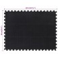 vidaXL Gummi-Bodenfliese Schwarz 12 mm 90x120 cm vidaXL Gummi-Bodenfliese Schwarz 12 mm 90x120 cm