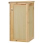 vidaXL Wand-Eckschrank 45 x 28 x 60 cm Eiche Massivholz vidaXL Wand-Eckschrank 45 x 28 x 60 cm Eiche Massivholz