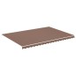 vidaXL Markisenbespannung Braun 5x3,5 m vidaXL Markisenbespannung Braun 5x3,5 m