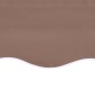 vidaXL Markisenbespannung Braun 5x3,5 m vidaXL Markisenbespannung Braun 5x3,5 m