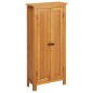 vidaXL Schrank 50x22x110 cm Massivholz Eiche vidaXL Schrank 50x22x110 cm Massivholz Eiche