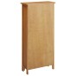 vidaXL Schrank 50x22x110 cm Massivholz Eiche vidaXL Schrank 50x22x110 cm Massivholz Eiche