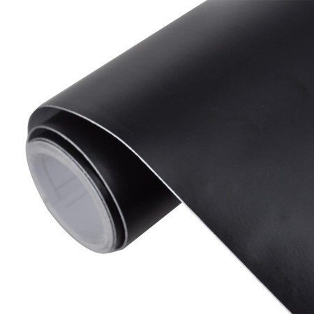 Autofolie Matt Schwarz 200x152 cm Wasserdicht Blasenfrei