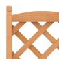 vidaXL Pflanzkübel mit Spalier Braun Massivholz Tanne vidaXL Pflanzkübel mit Spalier Braun Massivholz Tanne