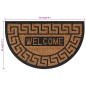 vidaXL Fußmatte Halbrund 45x75 cm Gummi und Kokosfaser vidaXL Fußmatte Halbrund 45x75 cm Gummi und Kokosfaser