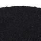 vidaXL Fußmatte Schwarz Halbrund 50x80 cm Kokosfaser Getuftet vidaXL Fußmatte Schwarz Halbrund 50x80 cm Kokosfaser Getuftet