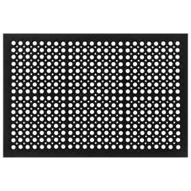 vidaXL Fußmatte Rechteckig 60x90 cm Gummi