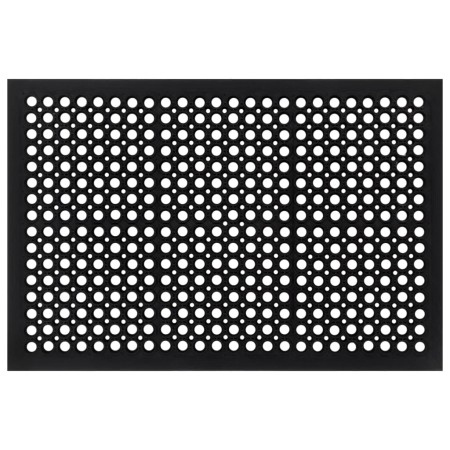 vidaXL Fußmatte Rechteckig 60x90 cm Gummi