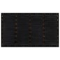vidaXL Fußmatte Rechteckig 45x75 cm Gummi und Kokosfaser vidaXL Fußmatte Rechteckig 45x75 cm Gummi und Kokosfaser