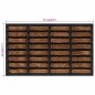 vidaXL Fußmatte Rechteckig 45x75 cm Gummi und Kokosfaser vidaXL Fußmatte Rechteckig 45x75 cm Gummi und Kokosfaser