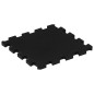 vidaXL Bodenfliesen aus Gummi 16 Stk. Schwarz 16 mm 30x30 cm vidaXL Bodenfliesen aus Gummi 16 Stk. Schwarz 16 mm 30x30 cm